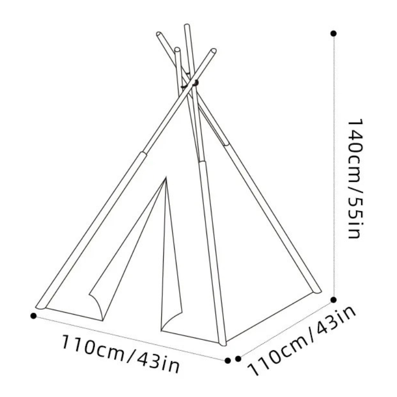 Twinkle Twinkle Kids Teepee Tent