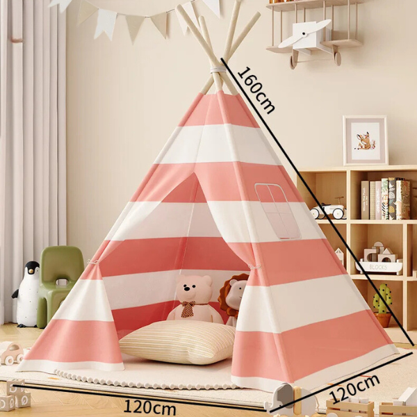 Striped Dream Kids Teepee | Kids Playhouse