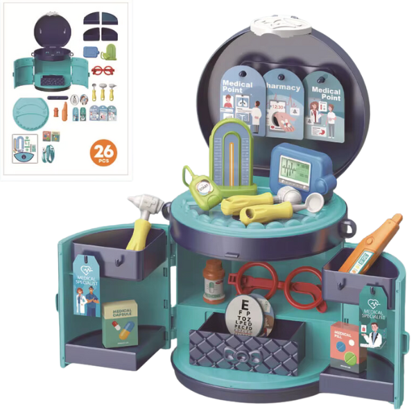 Kids Portable Pretend Playsets | Doctor, Pet Care, Beauty & More