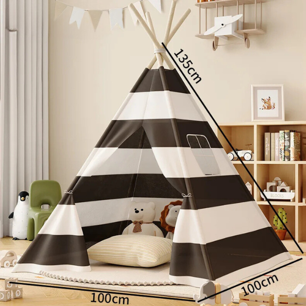 Striped Dream Kids Teepee | Kids Playhouse