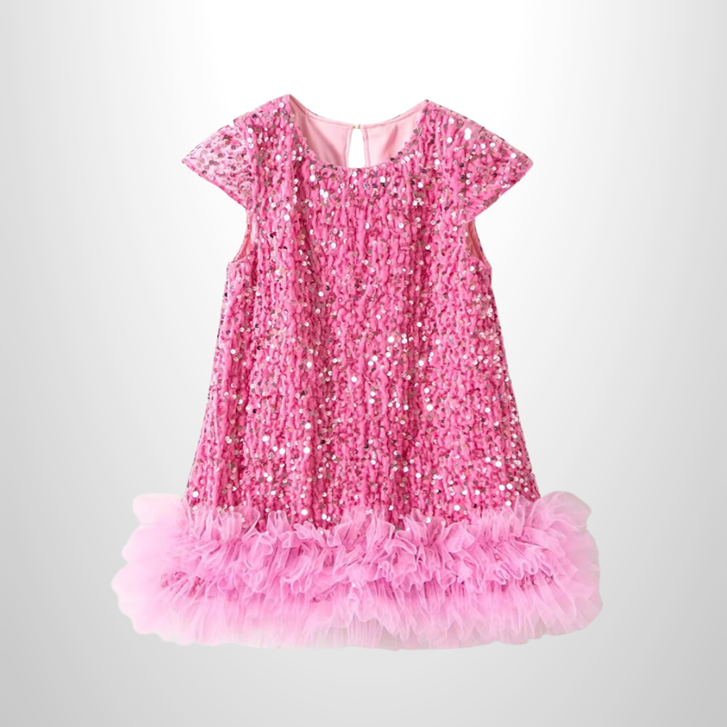 Sparkly Sequin Girls Dress