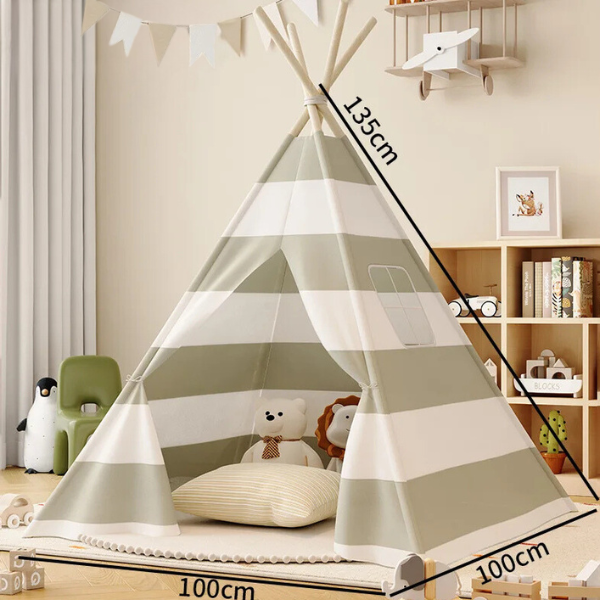 Striped Dream Kids Teepee | Kids Playhouse