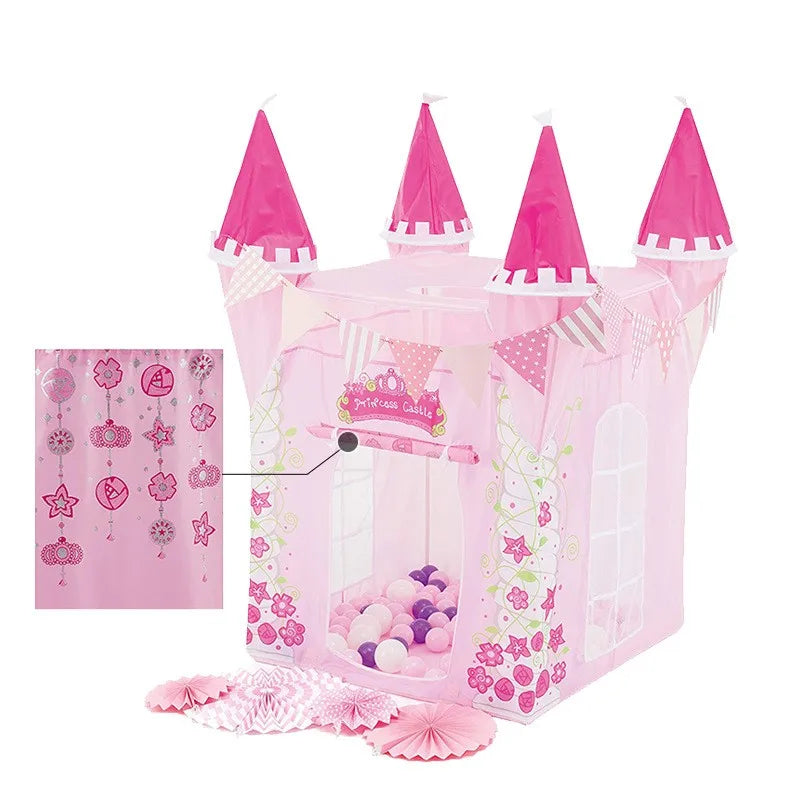 Enchanted Castle Playtent for Little Princesses