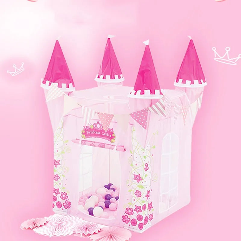 Enchanted Castle Playtent for Little Princesses