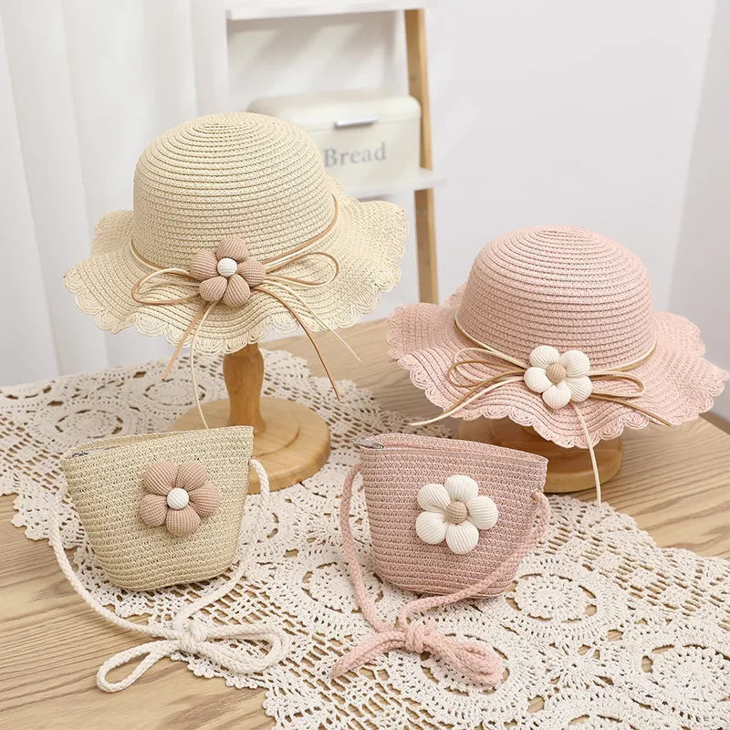 Kids Summer Straw Hat