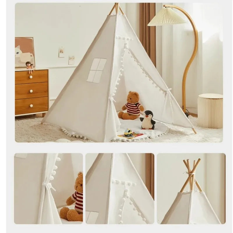 Boho Teepee Tent for Kids | Indoor/Outdoor Playhouse