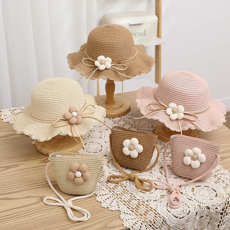 Kids Summer Straw Hat