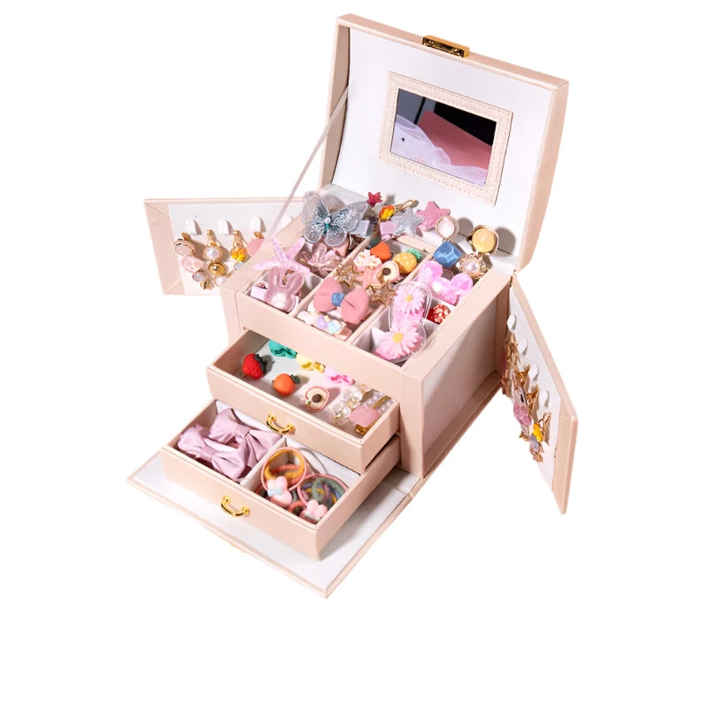 Girls Jewelery Box Set | Princess Hair Accessories