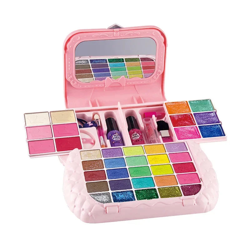 Kids Portable Washable Makeup set | Heart, Purse, Chest and more