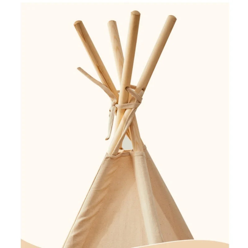 Canvas Teepee Children's Play Tent