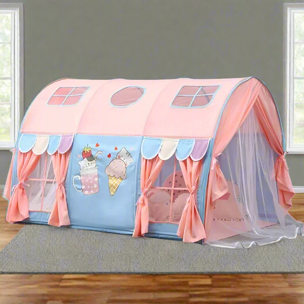 Kids Large Play Tent With Windows