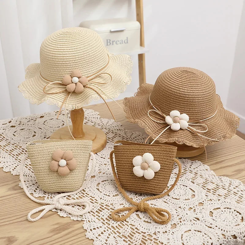 Kids Summer Straw Hat