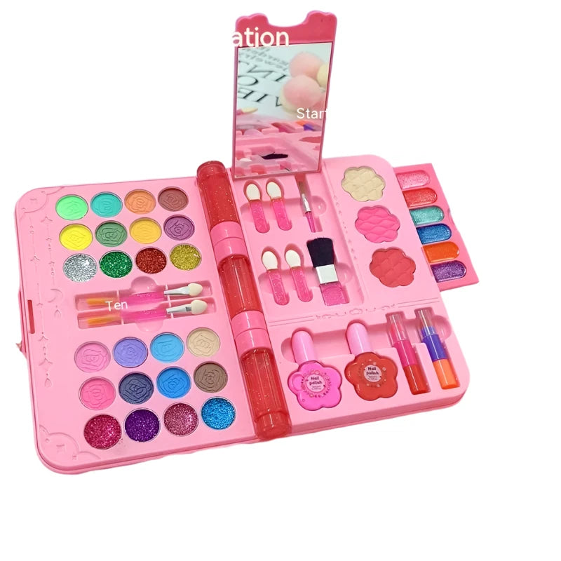 Kids Portable Washable Makeup set | Heart, Purse, Chest and more