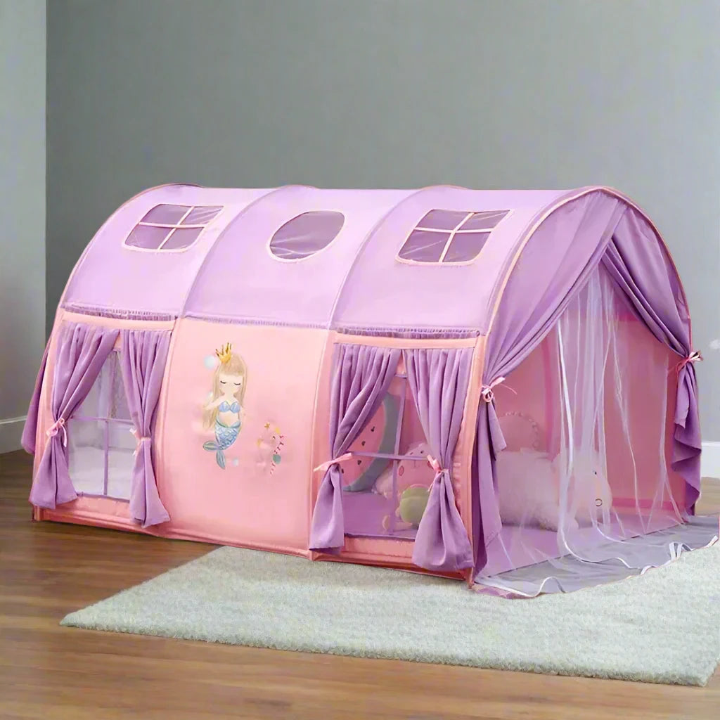 Kids Large Play Tent With Windows