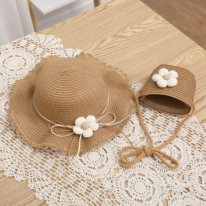 Kids Summer Straw Hat