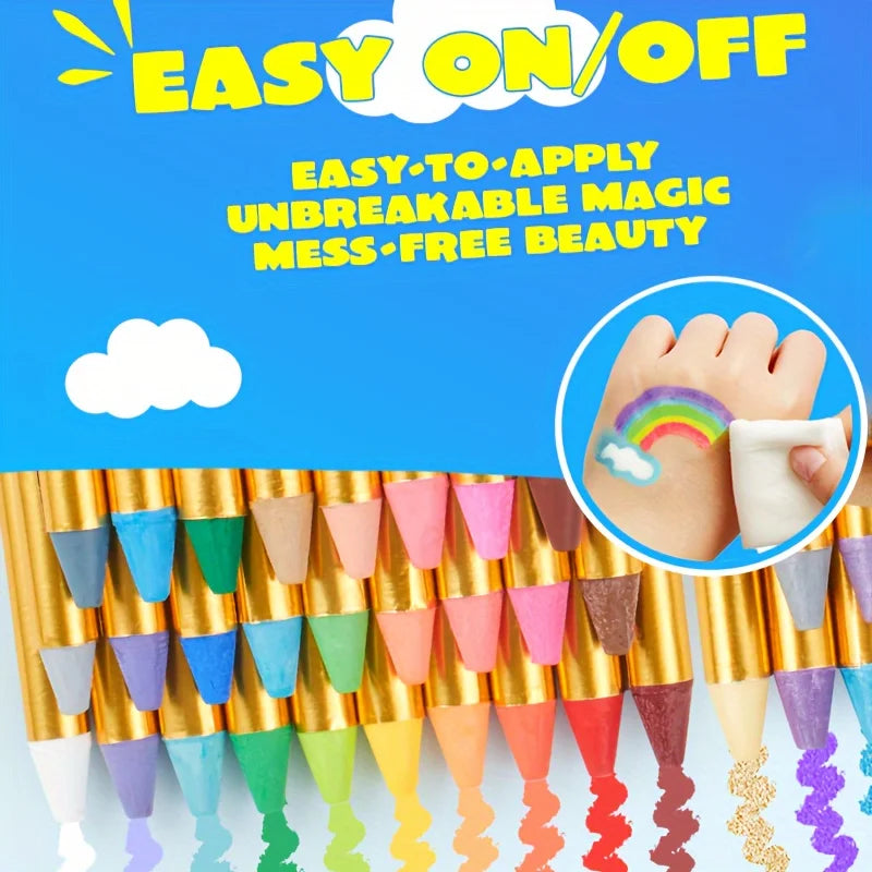 Children's Face Makeup Stick Crayons