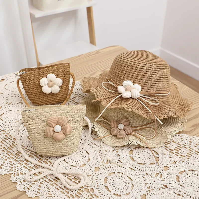 Kids Summer Straw Hat