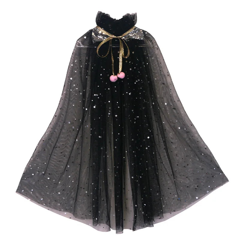 Midnight Sparkle Kids Cape