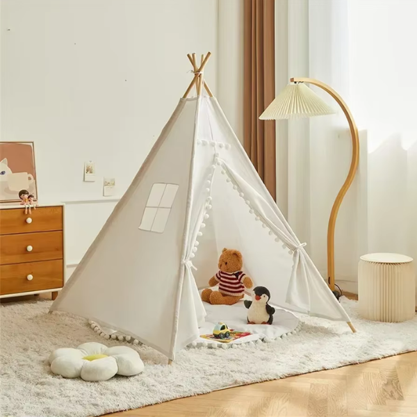 Boho Teepee Tent for Kids | Indoor/Outdoor Playhouse