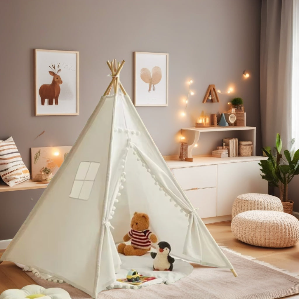 Boho Teepee Tent for Kids | Kids Playhouse